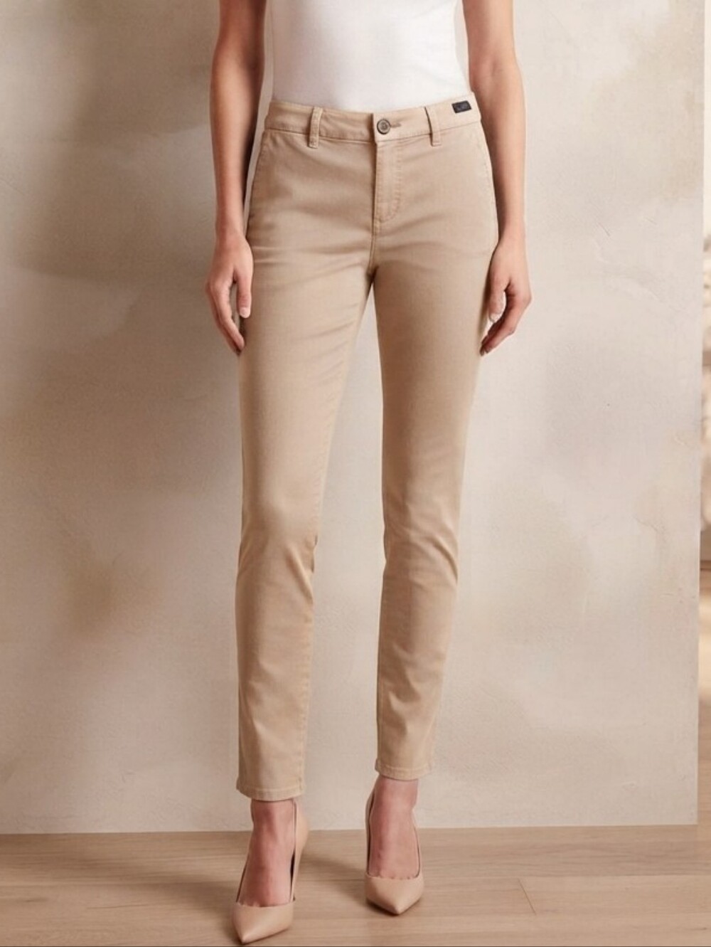 J. Crew Tan Chino Trouser Pants Size 2